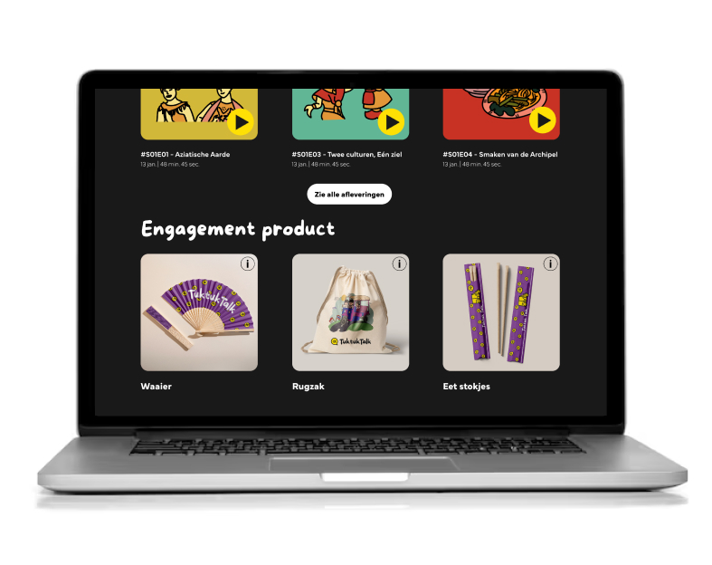 TuktukTalk prototype website