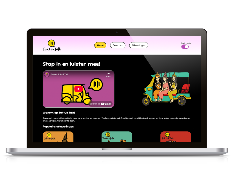 tuktuktalk website image