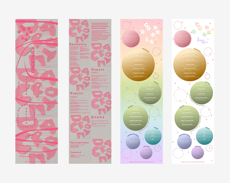 Cocktail bar in 4 variables